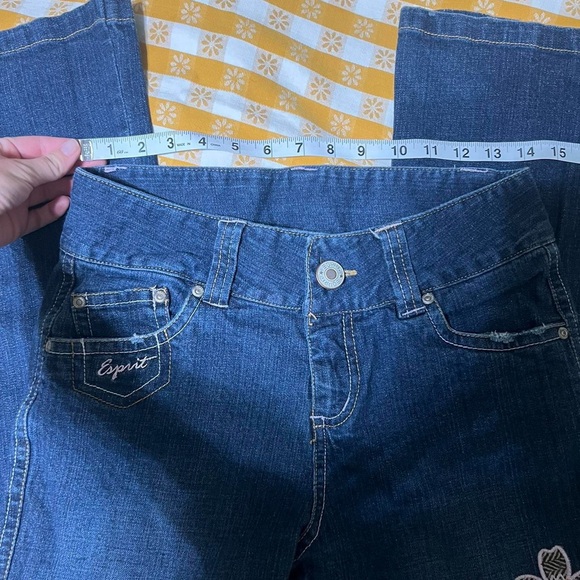 Vintage embroidered esprit bootcut jeans - Picture 2 of 4